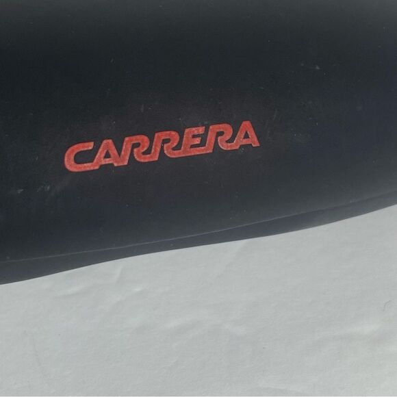 Carrera Black W/Red Carrera Logo Hard-case For Eyeglasses - Picture 3 of 10